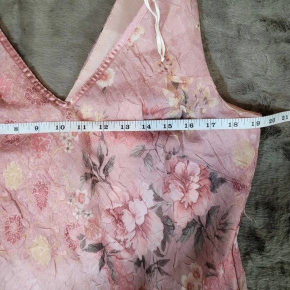 Vintage Vanessa Stevens Pink Floral Dress - Size 10 - Picture 5 of 14
